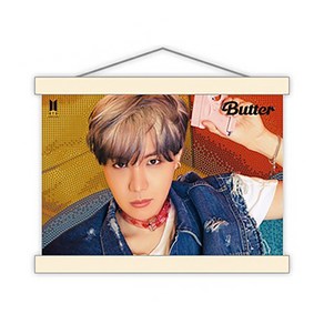 DIY 보석십자수 BTS 방탄소년단 굿즈 Butte 행잉 제이홉 20x30, 1개