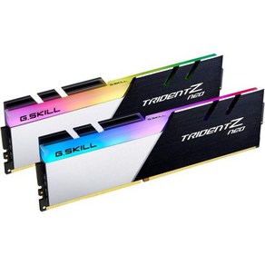 지스킬 트라이던트 Z 네오 시리즈 인텔 XMP DDR4 램 64GB 2x32GB 3200MTs CL16181838 1.35V 데스크탑 컴퓨터 메모리 UDIMM F43200C16