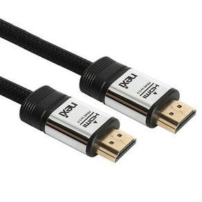 리버네트워크 NEXI(넥시) NX-HDMI20-SB010 NX963 샤이닝 블랙 HDMI 케이블 (v2.0 1m)