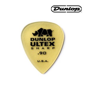 Dunlop Ultex shap 물방울 기타피크 433R.90 0.9mm, 1개