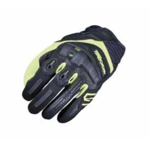 파이브 RS1 (Black/Fluo Yellow) 사계절 가죽장갑, L