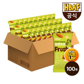 [HBAF] 바프 먼투썬 하루견과 프레쉬 100입 (20gX100봉), 100개