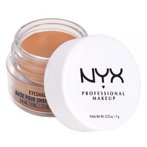 NYX 프로페셔널 메이크업 아이섀도 베이스 프라이머 스킨 톤, 0.25 Ounce (Pack of 1)