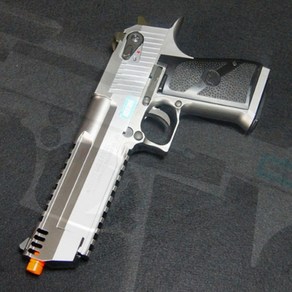 l 건스토리 l AW CUSTOM WE. DESERT EAGLE L6 실버 핸드건(실버/Silve), 1개