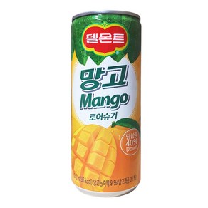 델몬트 망고 로어슈거 240mlx30캔x2박스, 240ml, 60개