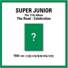 슈퍼주니어 - The Road : Celebation 정규 11집 앨범 Vol.2 TREE ve., 1CD