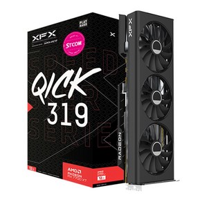 [네페 최대5만원] XFX 라데온 RX 7700 XT QICK 319 BLACK D6 12GB AMD 그래픽카드