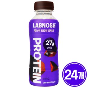 랩노쉬 프로틴 카카오, 350ml, 24개