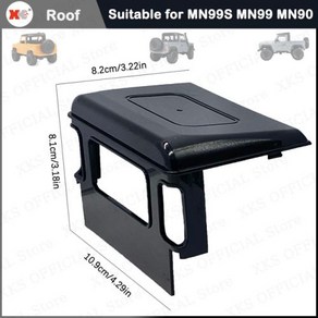 엔진RC카 원격 제어 오프로드 LED 라이트 4WD 클라이밍 RC 트럭 MN MN99S MN78 MN98 MN99 D90 1/12 4X4, 9) Roof, 1개