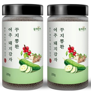 동의한재 여주 돼지감자 꾸지뽕환 7종 원재료, 200g, 2개