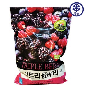 웰팜 냉동 트리플베리 블렌드, 1개, 1.5kg