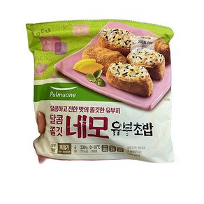 풀무원 달콤쫄깃네모유부, 2개, 330g