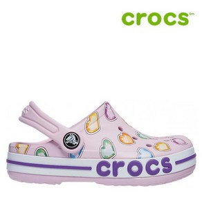 [나이키] 크록스 아동 샌들 /H12- 207020-6GD Kids Bayaband Graphic Clog Ballerina Pink