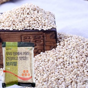 [함양농협] 하늘가애 국내산 보리쌀 1kg/2kg/4kg/10kg, 1개, 2kg