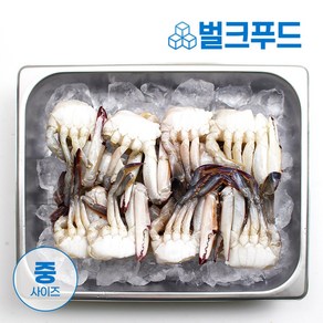 냉동 절단꽃게 M사이즈 5.4kg 손질꽃게 업소용 해물찜 탕용, 1개