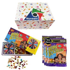 Nuvaani 젤리빈 Jelly Belly Bean Boozled Beans - 스피너 선물 상자  Beanboozled 6판 온 가족이 즐길 수 있는 게임 멋지고 이상한 맛 시