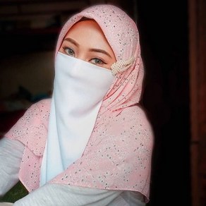 히잡 이슬람 무슬림 이란 인도 단일 레이어 Niqab Nikab Hijab 베일 Ramadon 두바이 여성 Buqa 스카프 아랍기도 목도리 머리띠 Abaya Jilbab