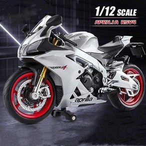 자칸 1/12 Aprilia 바이크 오토바이 RMZ 시티 다이캐스트 메탈 미니어처 모델 112 레이싱 슈퍼 스포츠 컬렉션 장난감 선물 RSV4 RR1000