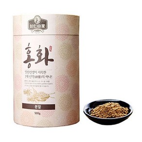 인산가 홍화씨분말 500g병/한국산/무료배송, 500g, 1개