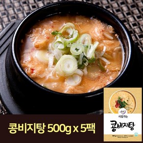 [시집가는농산] 콩비지탕 500g x 5팩, 5개