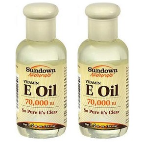 2개 세트 Sundown Natuals Vitamin E Oil 2.50 oz