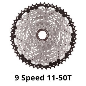 SUNSHINE MTB 자전거 로드 바이크 프리휠 Deoe M6000 M6100 SRAM용 10 단 카세트 S 11S 12S 10V 11V 12V 36 T 42, [06] NJ 9Speed 50T, 1개