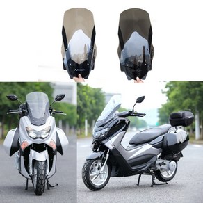 하템몰 20년 이전 NMAX 미들윈드스크린 60cm 순정형디자인, 스모그, 1개