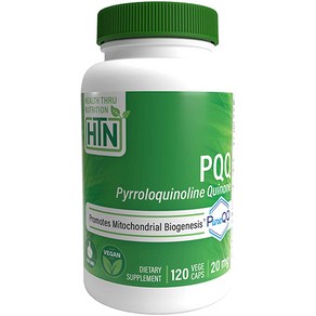 헬스스루뉴트리션 PQQ 20mg 베지 캡, 120정, 1개