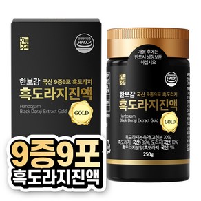 한보감 9증9포 흑도라지진액 골드, 250g, 1개입, 1개