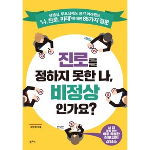 진로를 정하지 못한 나 비정상 인가요?, 팜파스, 글: 최현정