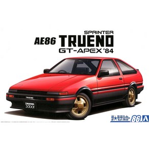 AO59692/[더모델카86] 1/24 토요타 AE86 스프린터 토레노 GT-APEX '84 (프라모델), 1개