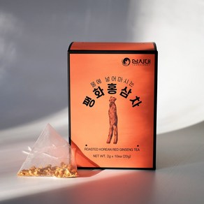 물에 넣어마시는 팽화홍삼차 티백형, 10포, 1개, 2g, 10개입