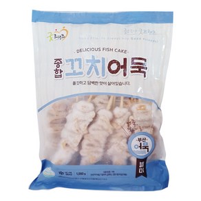 굿프랜즈 냉동 종합꼬치어묵 1000g /오뎅/떡볶이/꼬치, 1개, 1kg