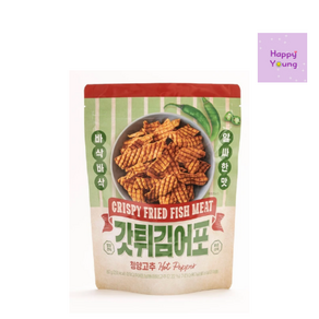 갓튀김청양고추어포 900g (60g x 15) 안주 술안주 간식 바삭 어포 쥐포 튀김 매콤