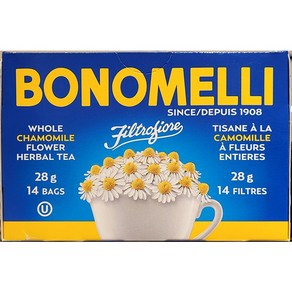 BONOMELLI 보노멜리 캐모마일 필트로 피오레 28g (2g X 14티백) / 이탈리아, 14개입, 1개