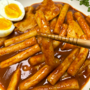 맛도령떡볶이 즉석 밀키트 국물 떡볶이, 폭탄맛1인분, 1개, 302g