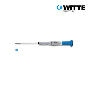 WITTE TOOLS 비테 독일 수공구 정밀 일자 드라이버 1.2 x 40mm(89713), 1개