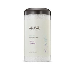 AHAVA 아하바 사해 소금 미네랄 목욕 소금 입욕제 907g, 라벤더, 1개