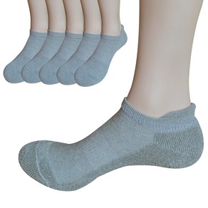 YMSOCKS 여성 발목보호 이중쿠션 스포츠양말 5족