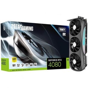 그래픽카드 조택 지포스 RTX 4080 트리니티 OC NVIDIA 16GB GDDR6, 1개