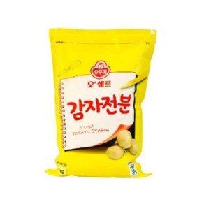 오뚜기 오쉐프 감자전분 1kg, 10개