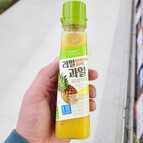 풀무원 리얼과일 골드파인애플 저지방 드레싱