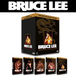 DVD 브루스리 BRUCE LEE-이소룡 컬렉션 (5disc)-정무문+사망유희+맹룡과강+당산대형+스페셜DVD