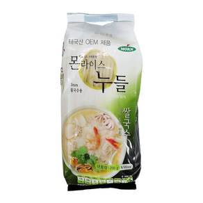 몬 라이스 누들 3mm, 250g, 14개