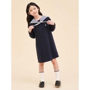 BEANPOLE KIDS 마린 원피스&양면 우븐 칼라 세트 네이비 BI4171G04R 마감임박!!!, 120, 남색