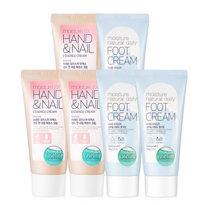 과일나라 바세린 핸드크림 60ml x 3p + 풋크림 60ml x 3p 세트, 1개