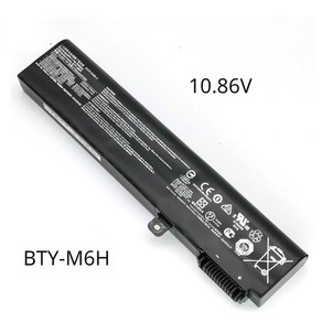 MSI 노트북 배터리 BTY-M6H GL62 GL62M PL62 GL63 GL72 GL73 GP62 GP63 GP72 10.86V 51WH 신제품, 1개