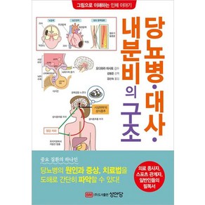 당뇨병 대사 내분비의 구조:그림으로 이해하는 인체 이야기, 성안당, 당뇨병 대사 내분비의 구조, 오다와라 마사토(저) / 김선숙, 김병준(역), 오다와라마사토,김병준(감역)