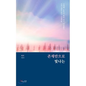 존재만으로 빛나는:너에게 눈부신 빛이 나기 시작했다 우리 처음 만난 그날처럼 | 태희 에세이