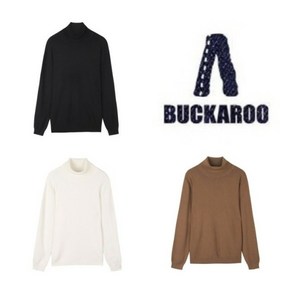 버커루 [특가전] [BUCKAROO JEANS] [PREMIUM] 공용 너무부드럽고 쫀쫀한 맨살에도 OK! 터틀넥 베이직 목폴라 티셔츠